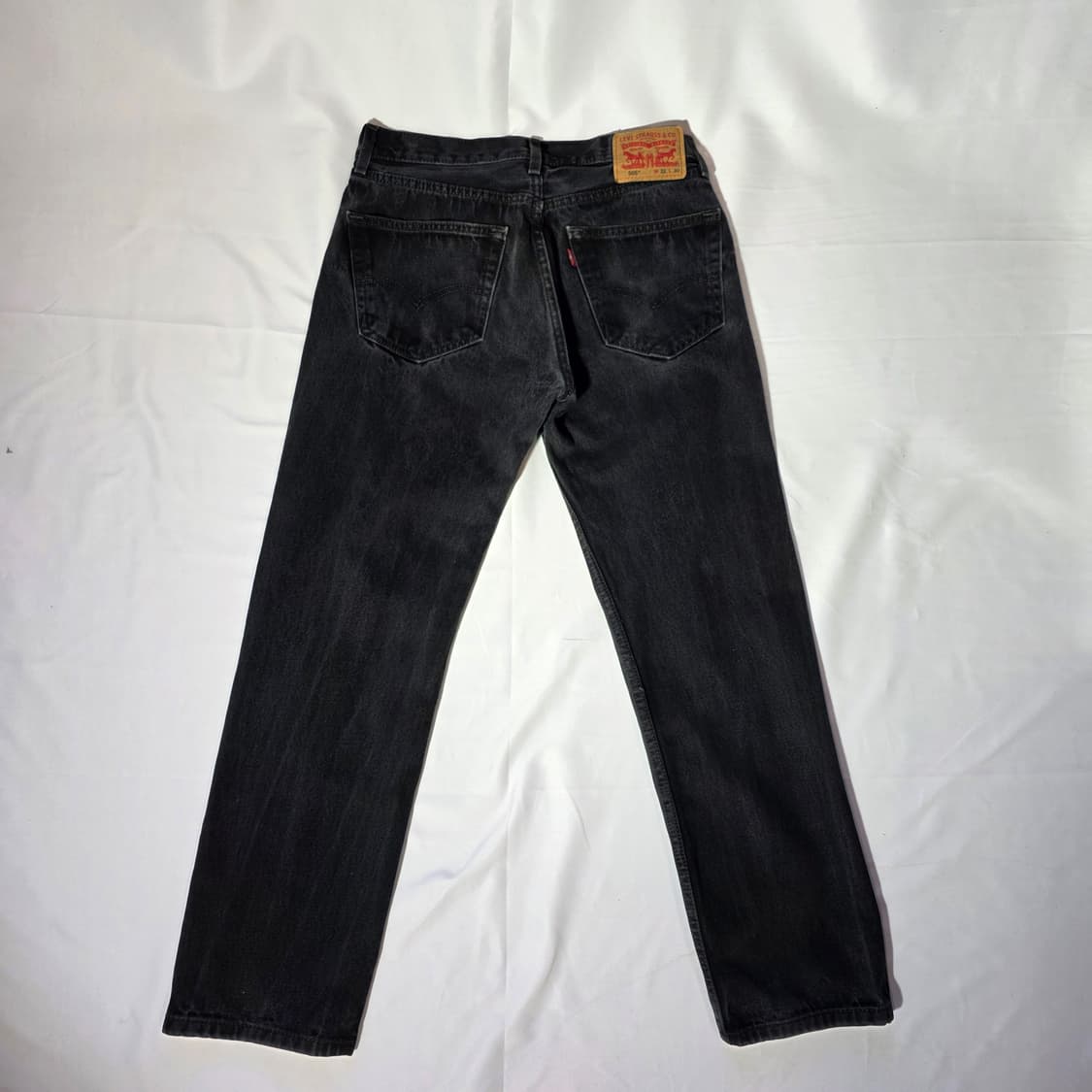 [W32L30]리바이스 505 블랙 데님 팬츠 상품이미지5