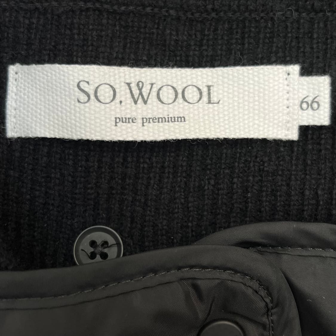 SO WOOL 쏘울 여성 울 100% 경량 패딩 자켓 (66) 상품이미지3