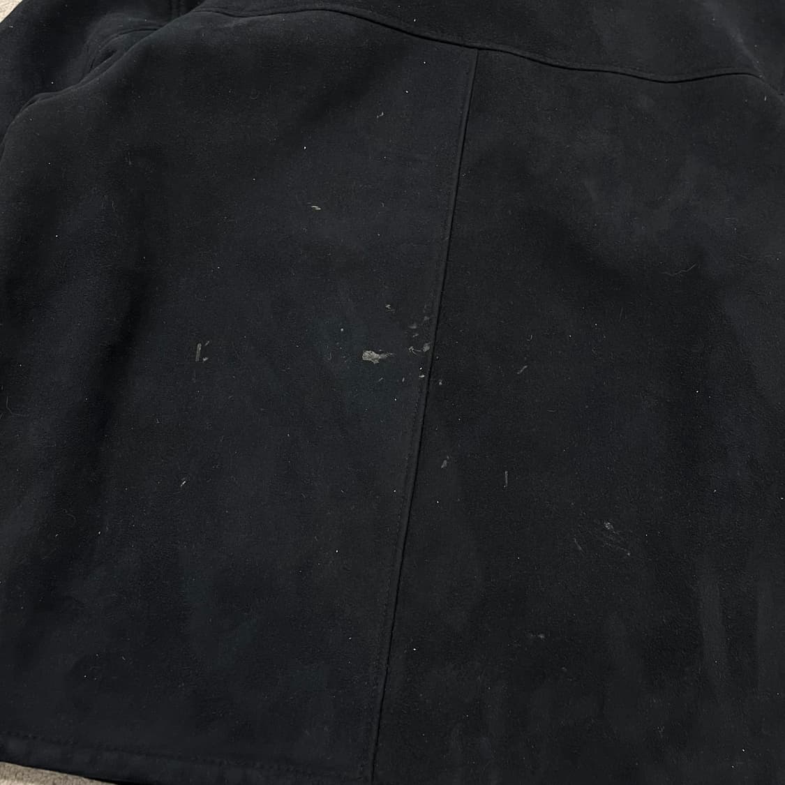 105 AMAS 스웨이드 퍼 카라 자켓 상품이미지5