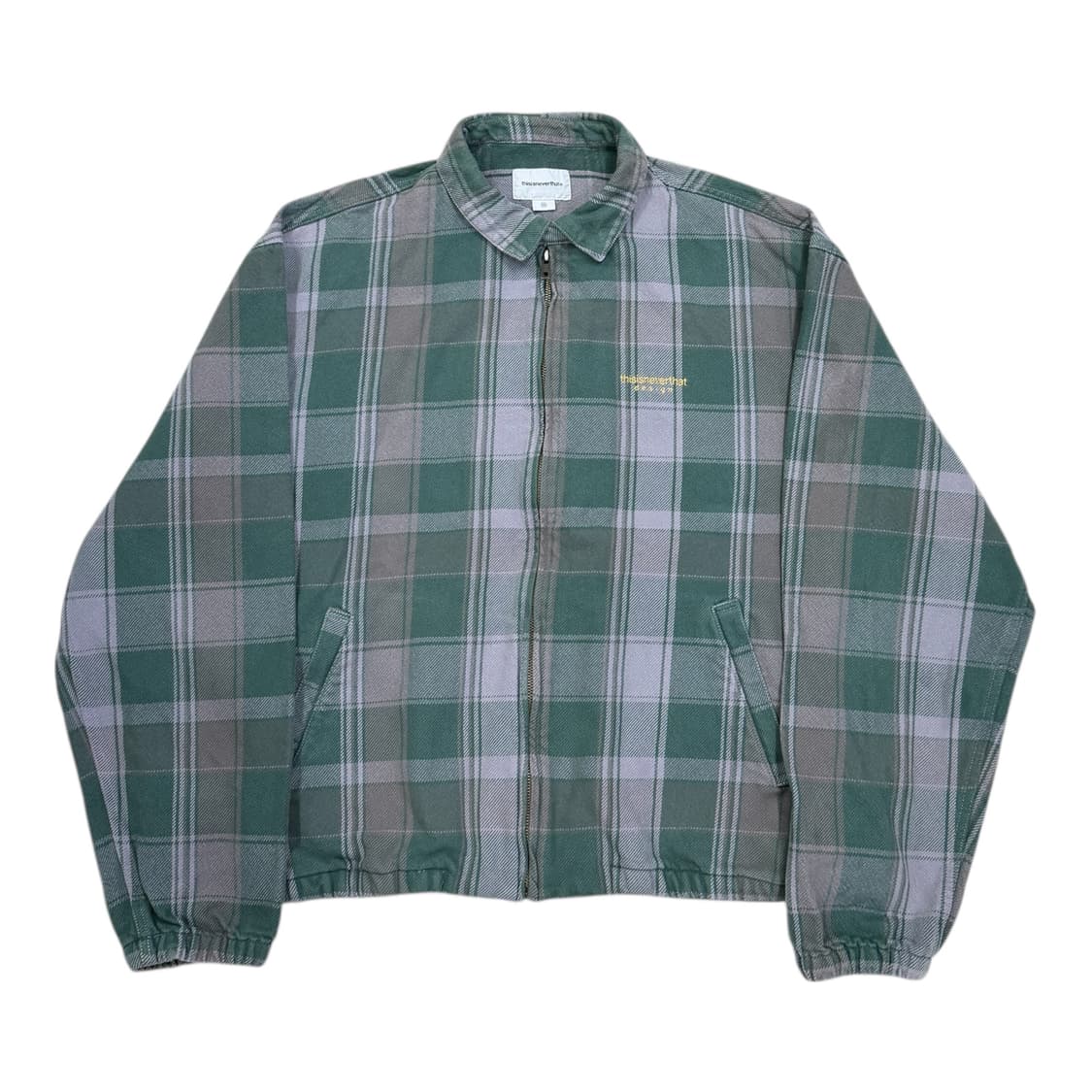 디스이즈네버댓 플란넬 체크 자켓 그린 XL 상품이미지1