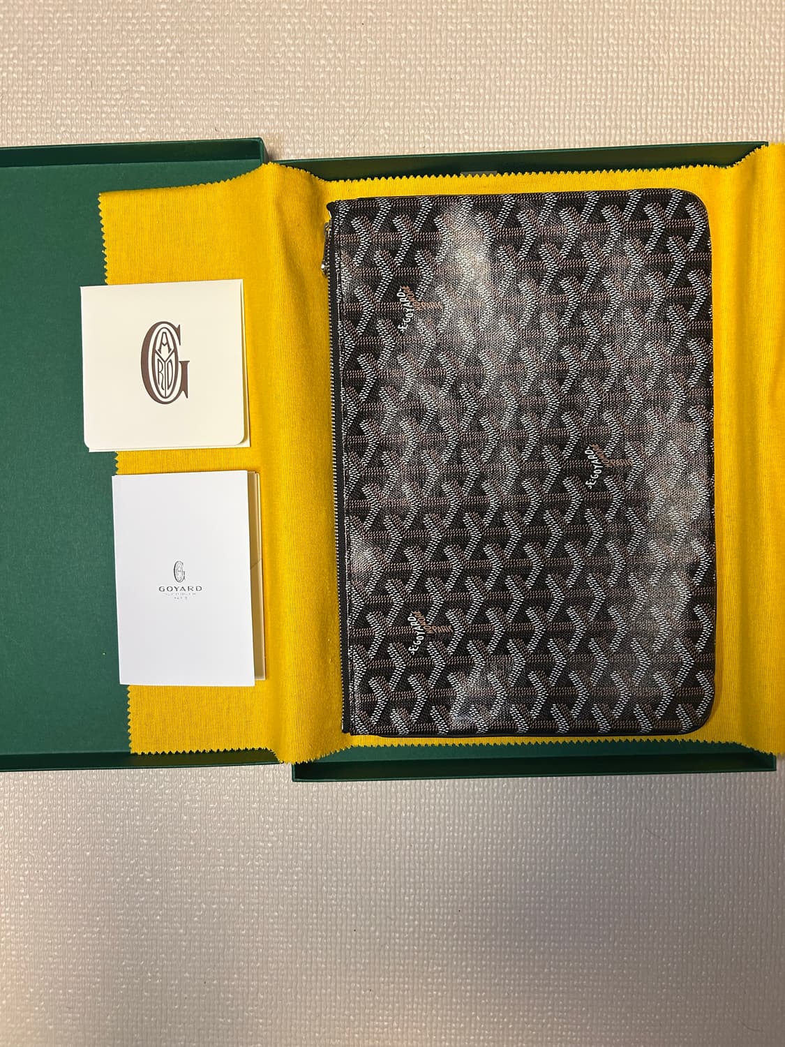 고야드세나MM블랙 판매합니다 상품이미지2