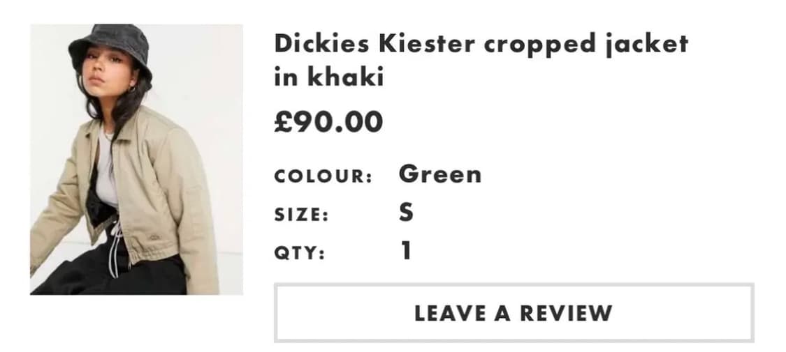 디키즈 크롭 자켓 (정품) 상품이미지5