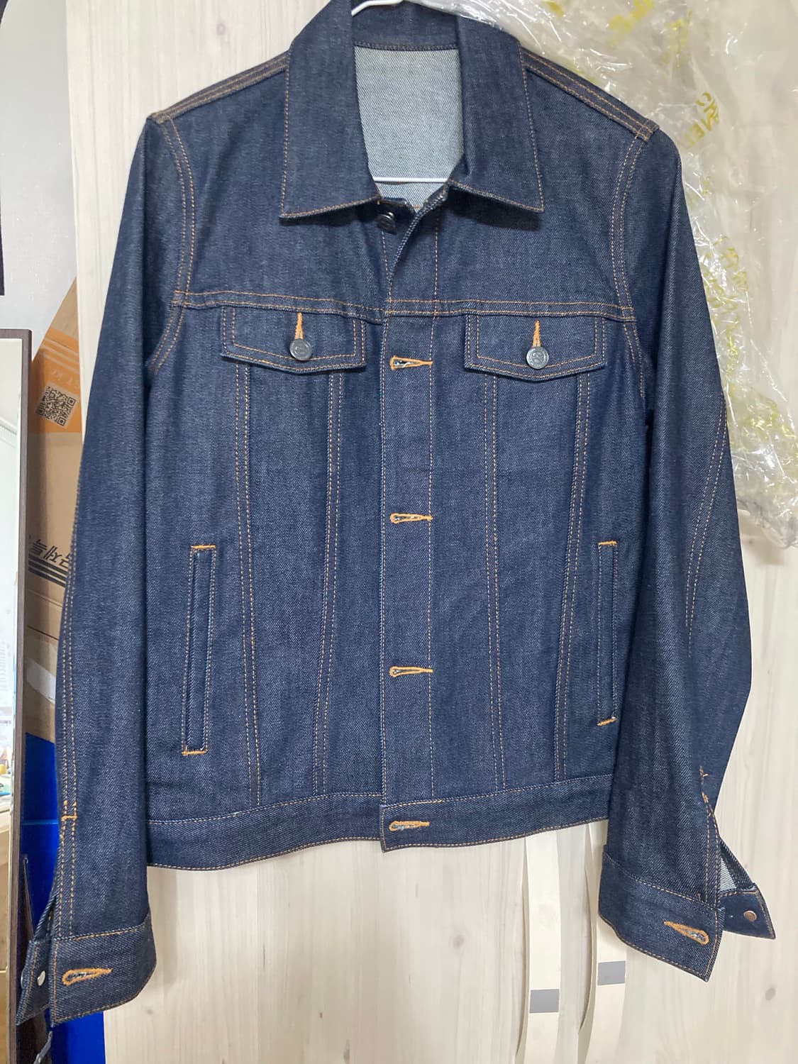 A.P.C. 생지 데님 청자켓 S사이즈 상품이미지1