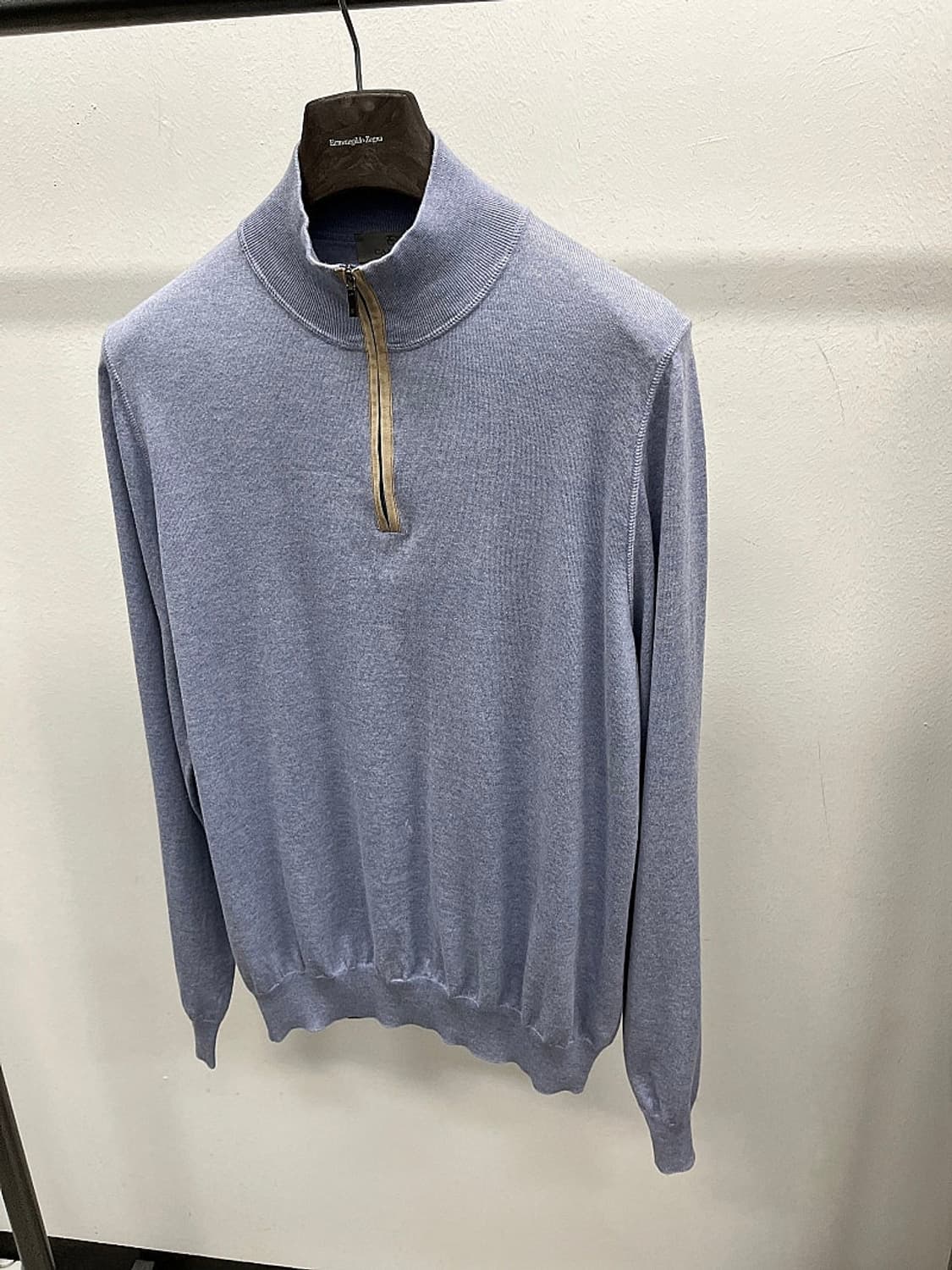 105) 까날리 이태리 반집업 니트 상품이미지1