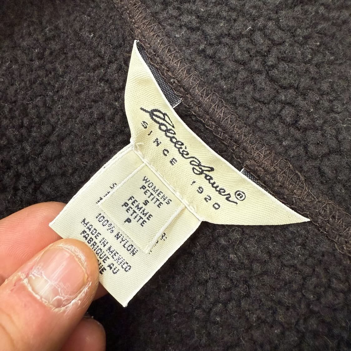  에디바우어 플리스 코트 r1899 상품이미지6