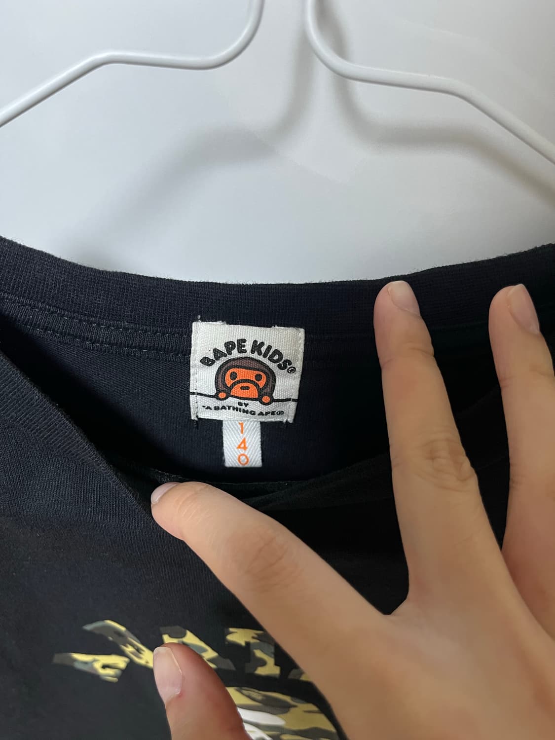 베이프 반팔 (키즈 140) 상품이미지3