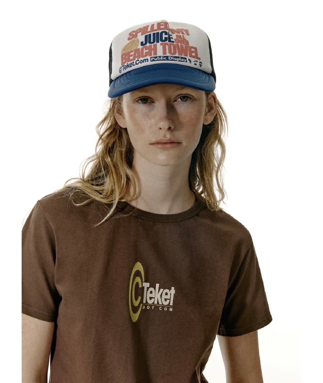 TEKET 테켓 그래픽 트러커 캡 네이비 상품이미지8