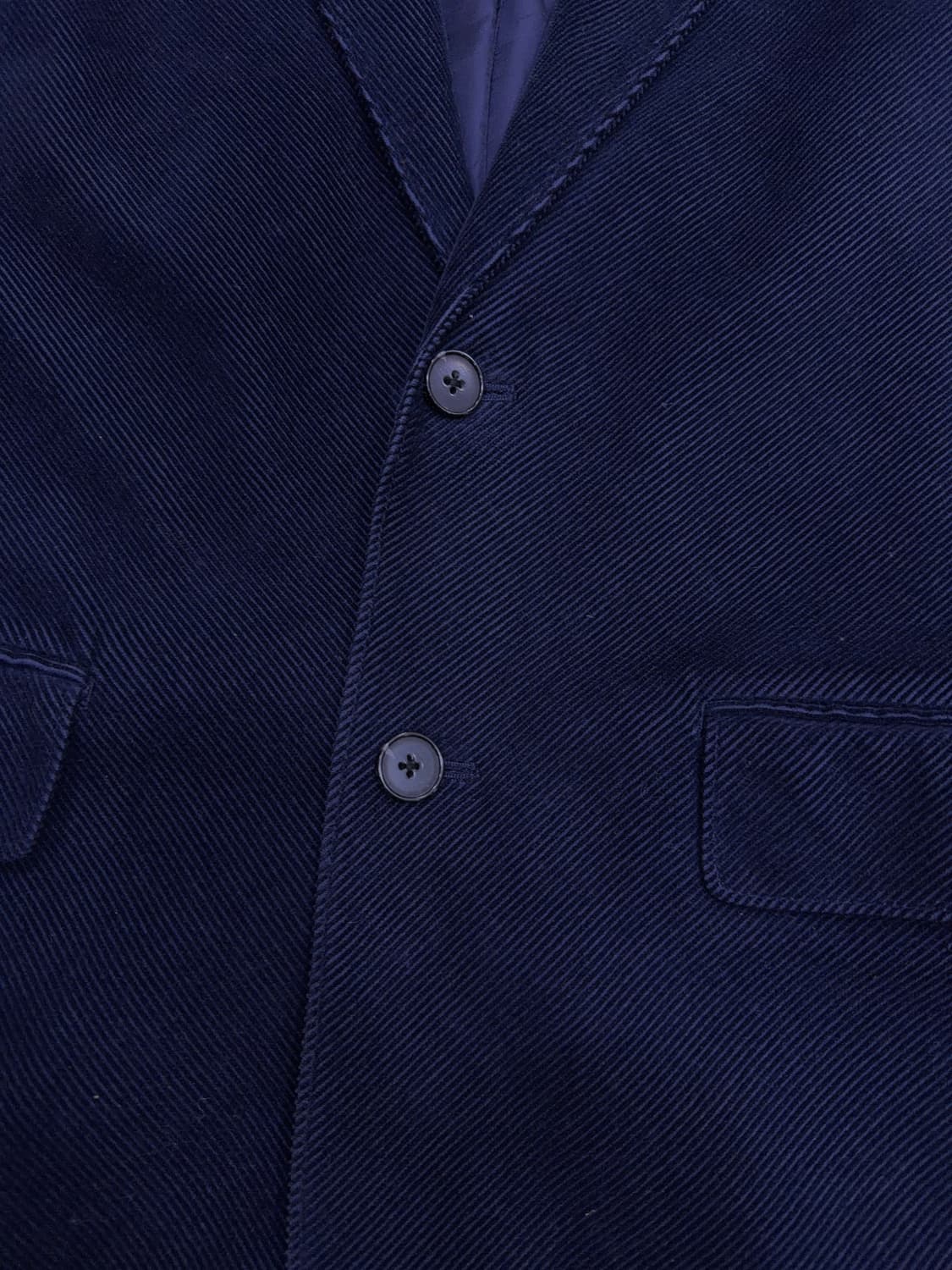 DKNY 코듀로이 패치워크 캐쥬얼 스포츠자켓 네이비 S 상품이미지5