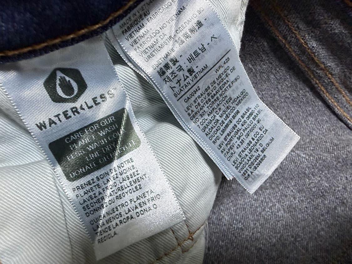 리바이스 502 프리미엄 청바지 남성용 32인치 상품이미지8