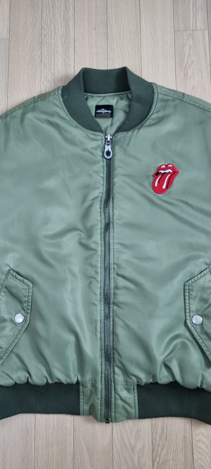 브라바도 더롤링스톤 IORR MA-1 점퍼 L _ 남성,사진확인 상품이미지2