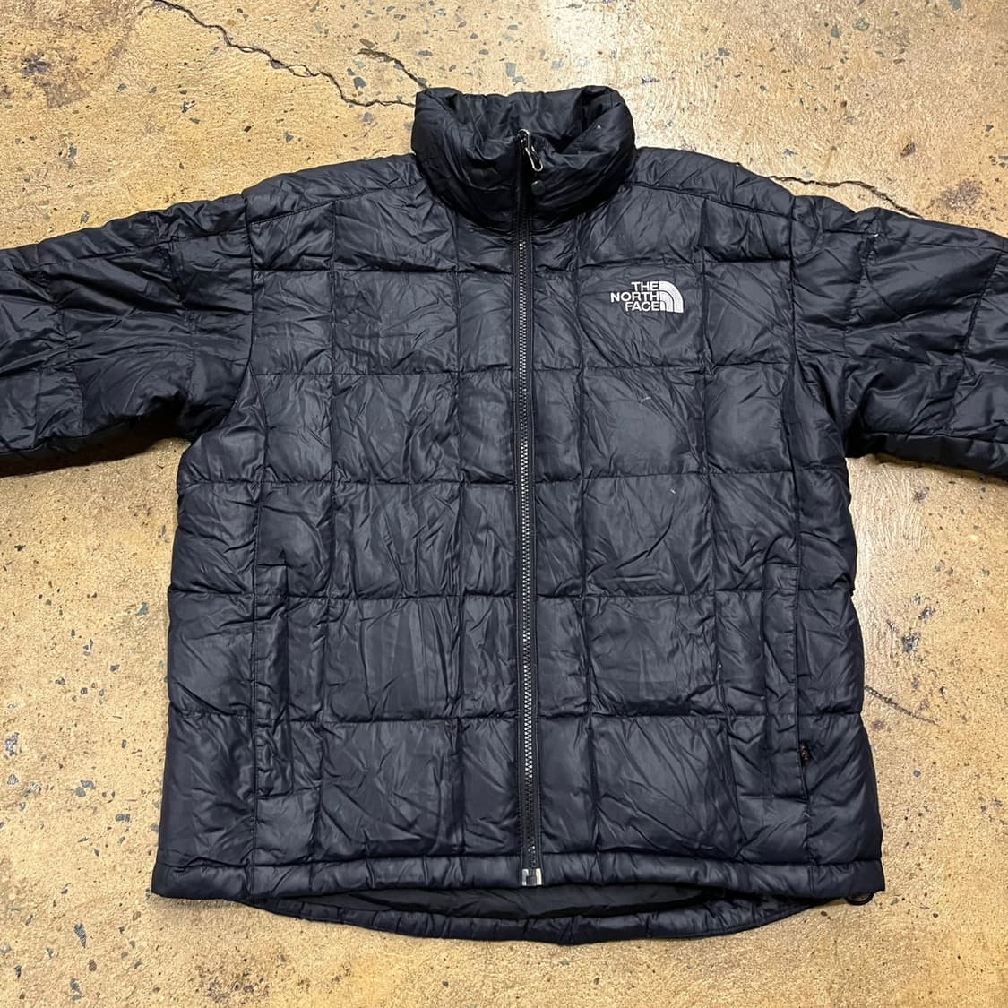 [정품/M] 노스페이스 빈티지600 필 스퀘어 퀼팅 구스다운 패딩 b16 상품이미지3