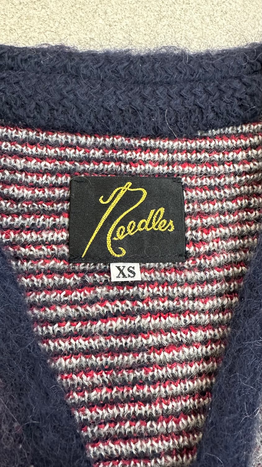 니들스 모헤어 가디건 상품이미지2