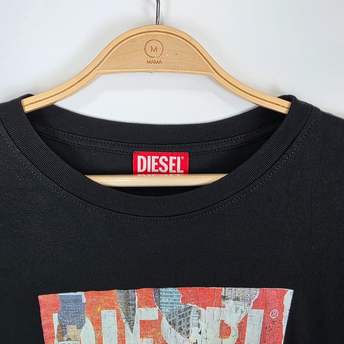 Diesel 그래픽 로고 롱 슬리브 상품이미지5