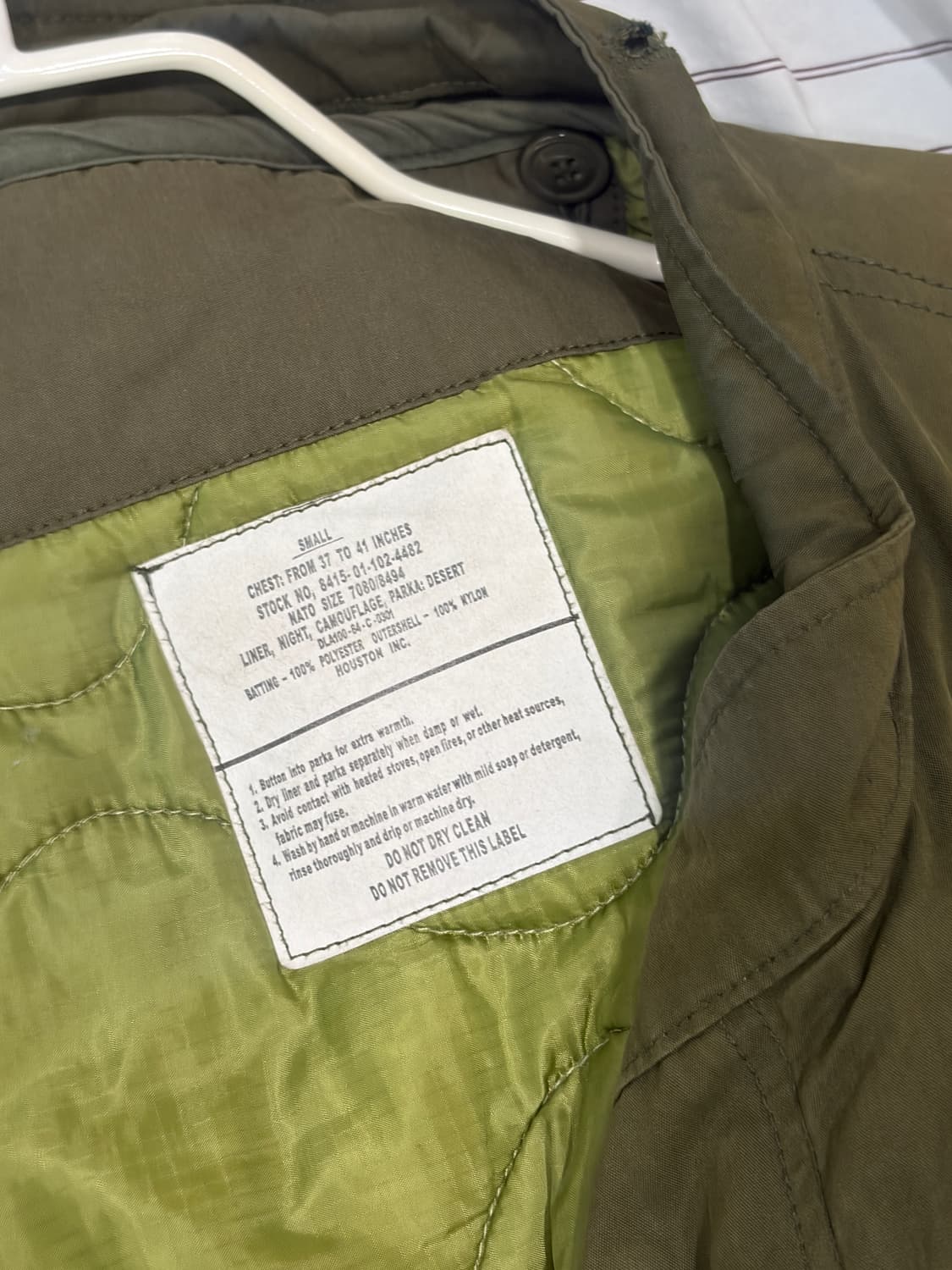 휴스톤M65 피쉬테일 파카 S 상품이미지2