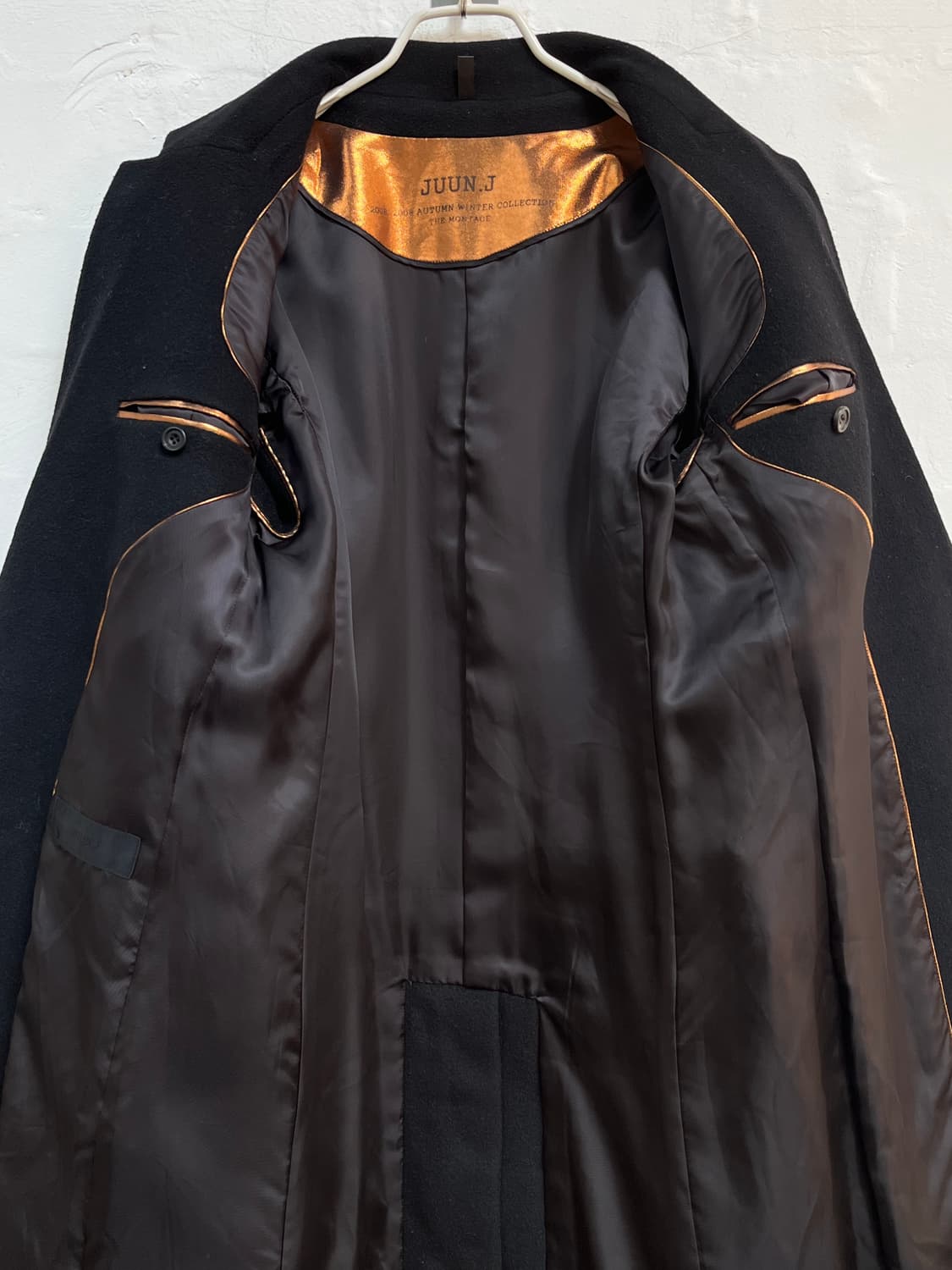 JUUN.J 준지 체스터필드 울 코트 46 상품이미지5