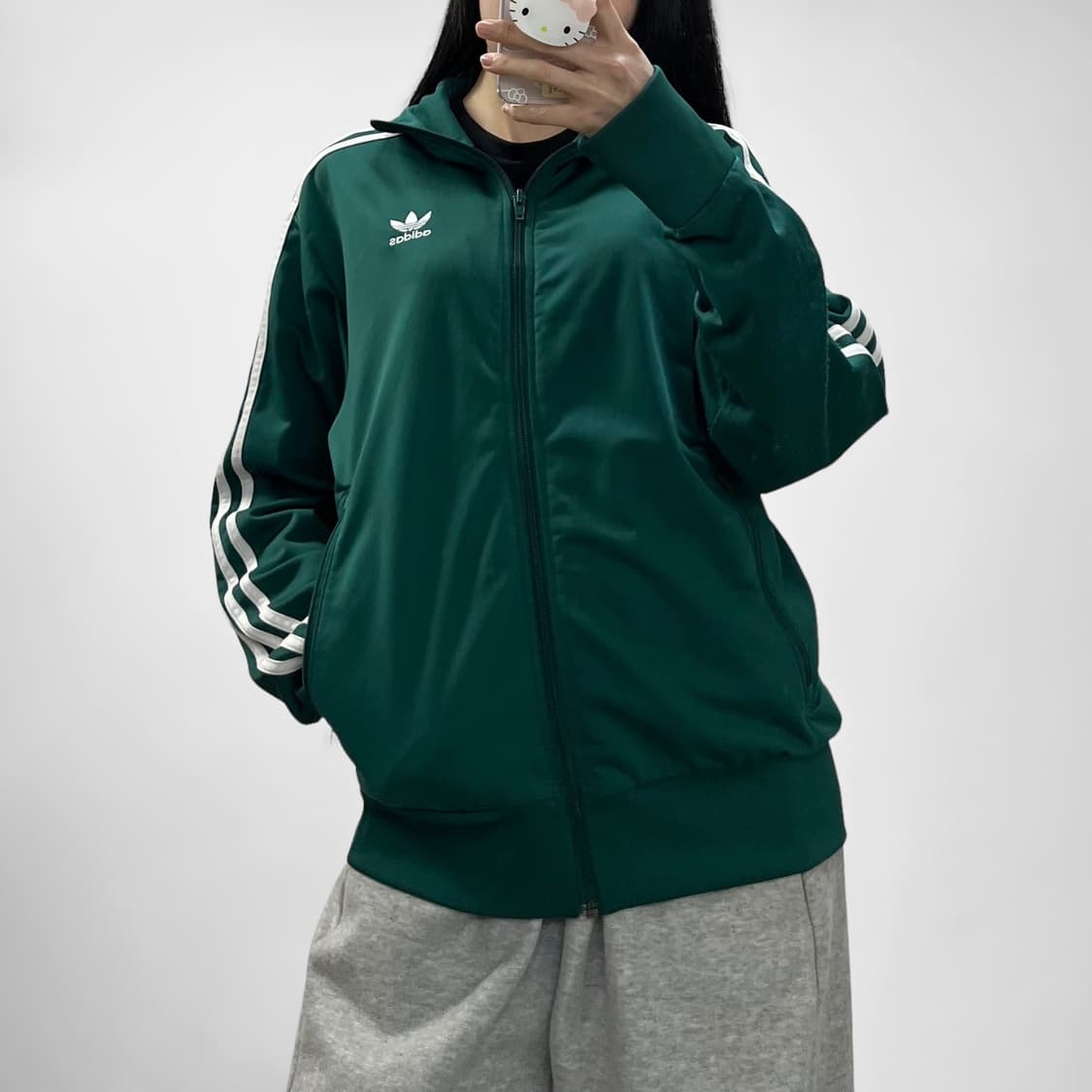 아디다스 파이어버드 트랙탑 져지 딥그린 상품이미지1