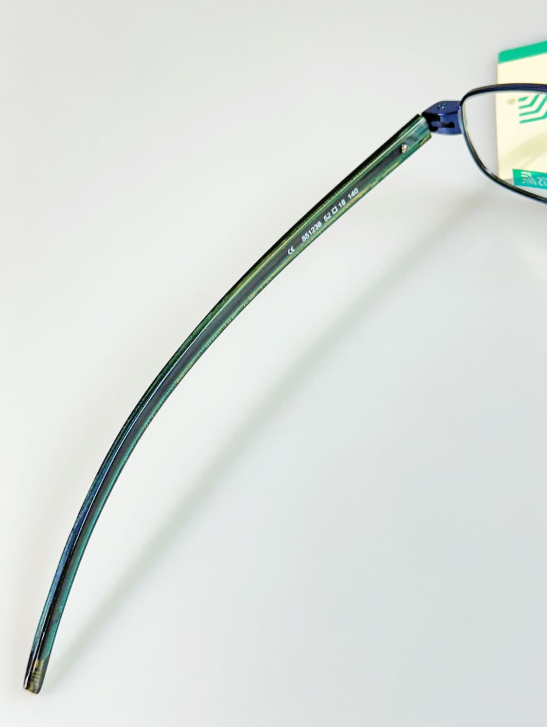 90s FUTIS 슬림 메탈 오벌 프레임 빈티지 안경 상품이미지7