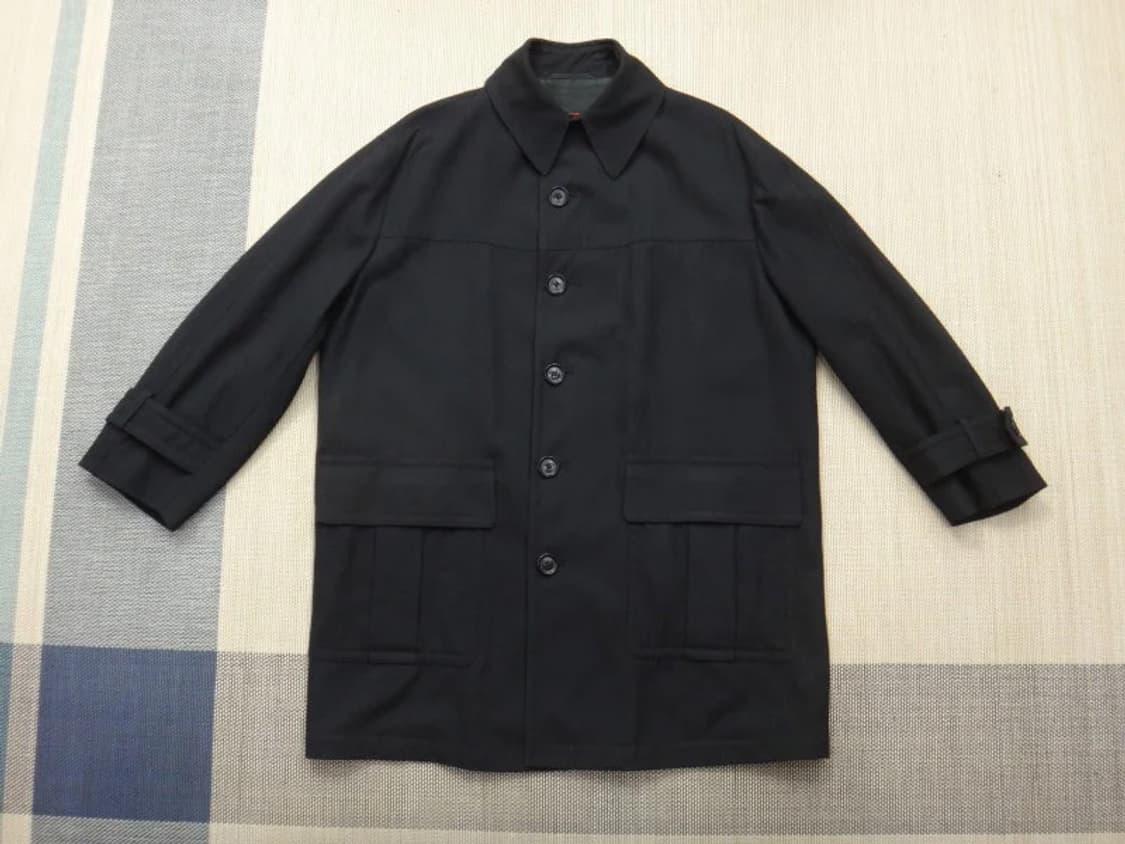 (2XL) 휴고보스 남성 울100% 중코트 상품이미지3