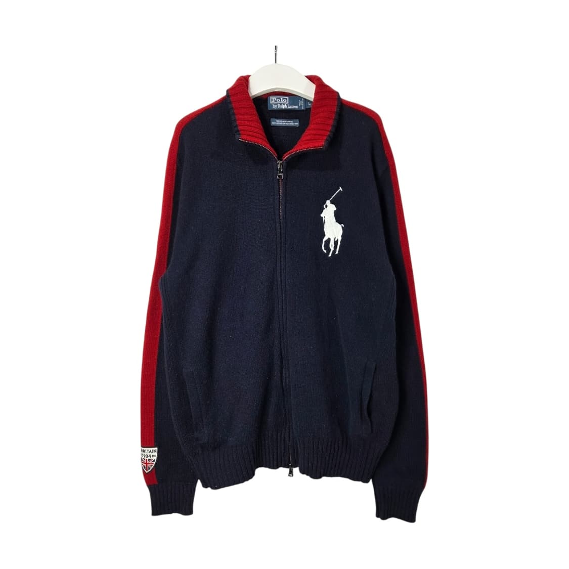 [Polo] 폴로랄프로렌 빅포니 Britain 니트집업 상품이미지1