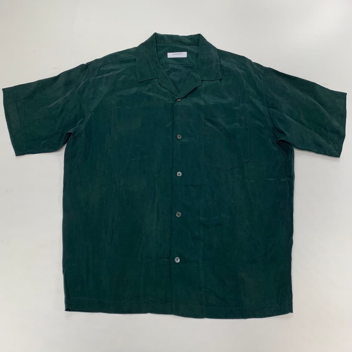 커스텀멜로우 오버핏 파자마 셔츠 반팔 남방 (95) 상품이미지1