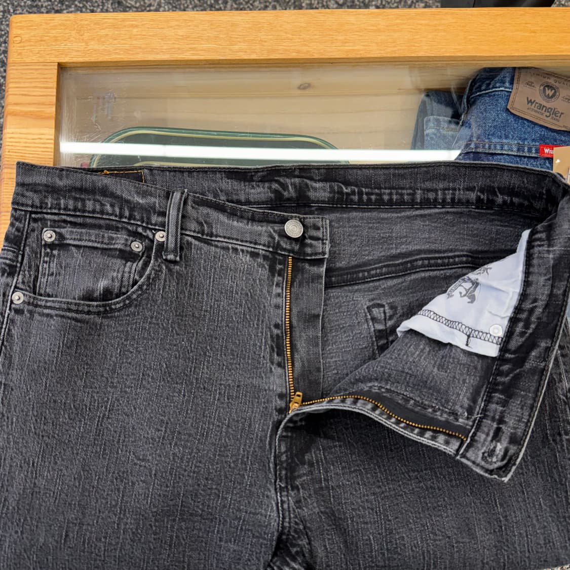 리바이스 569 스트레이트 블랙진 (36)   상품이미지5