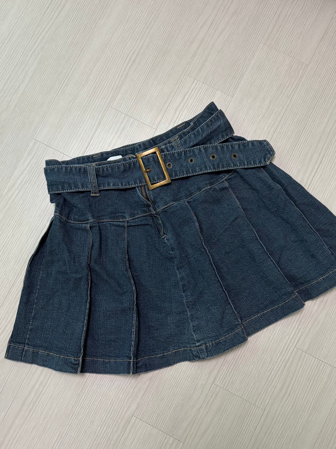 일본 빈티지 데님 미니 스커트 상품이미지1