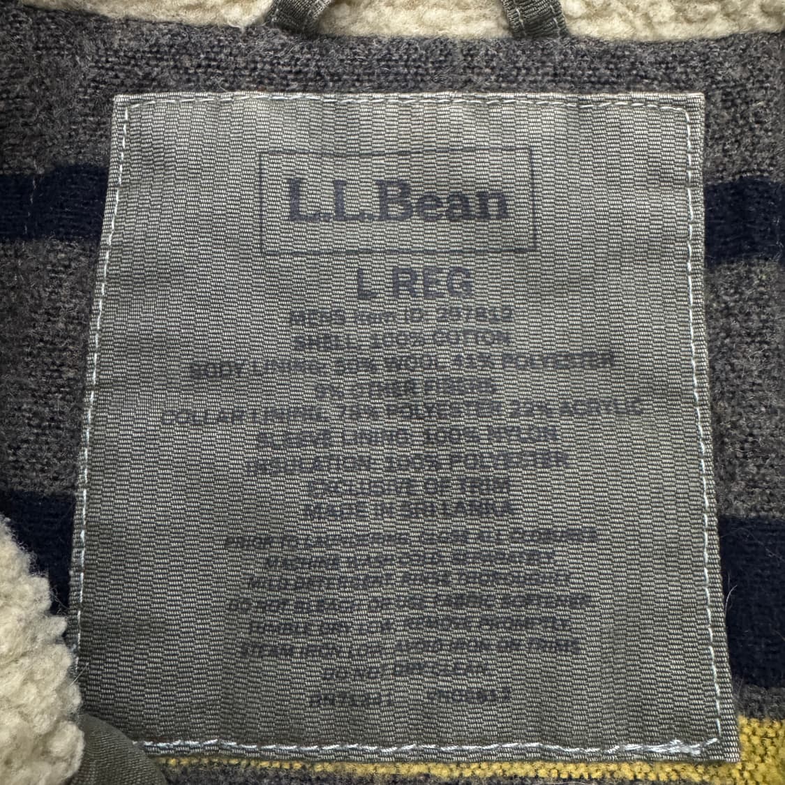 엘엘빈 캔버스 카키 밀리터리 워크자켓 상품이미지5