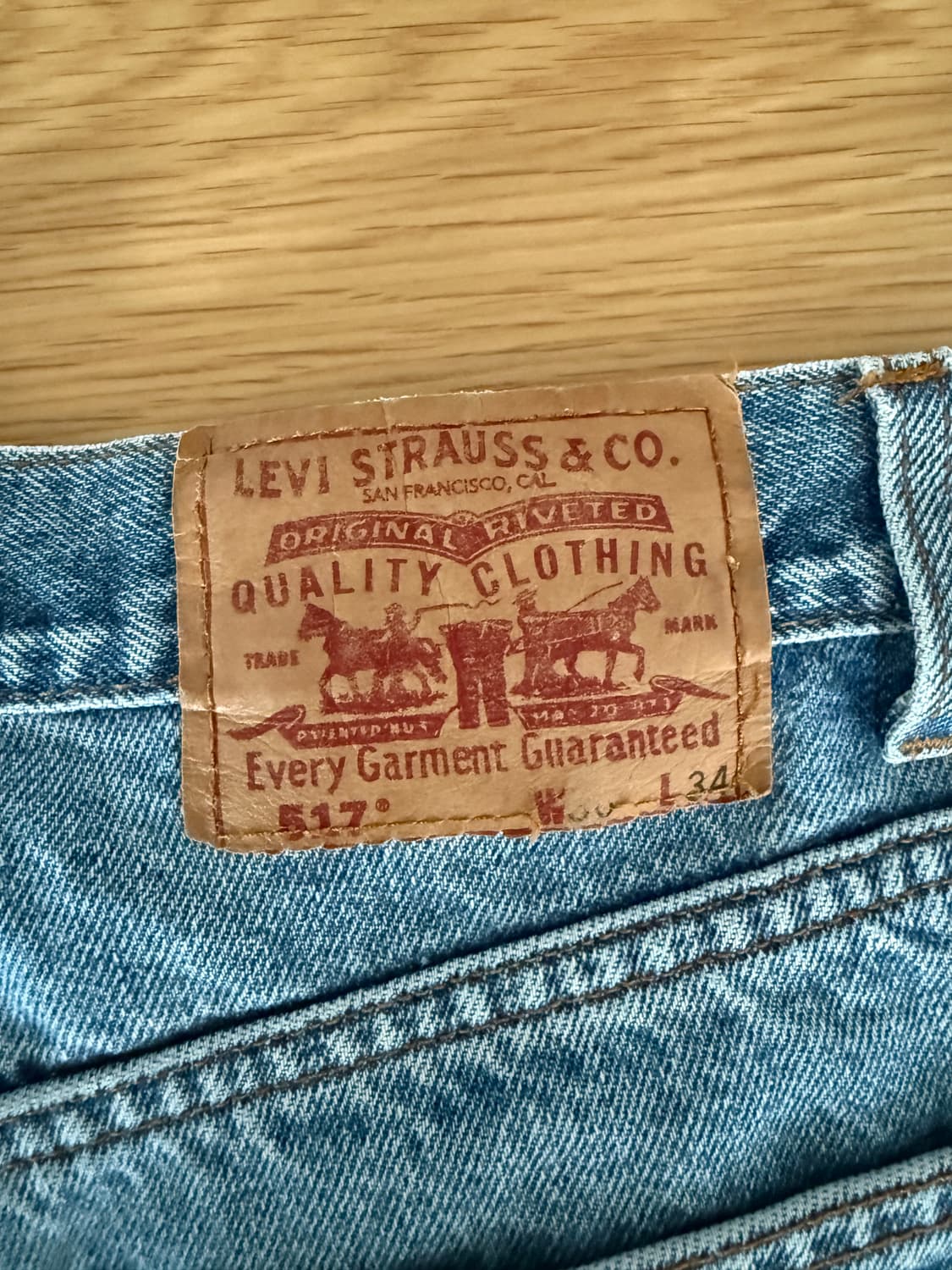 리바이스(Levi's) 517 컷오프 숏팬츠  상품이미지5