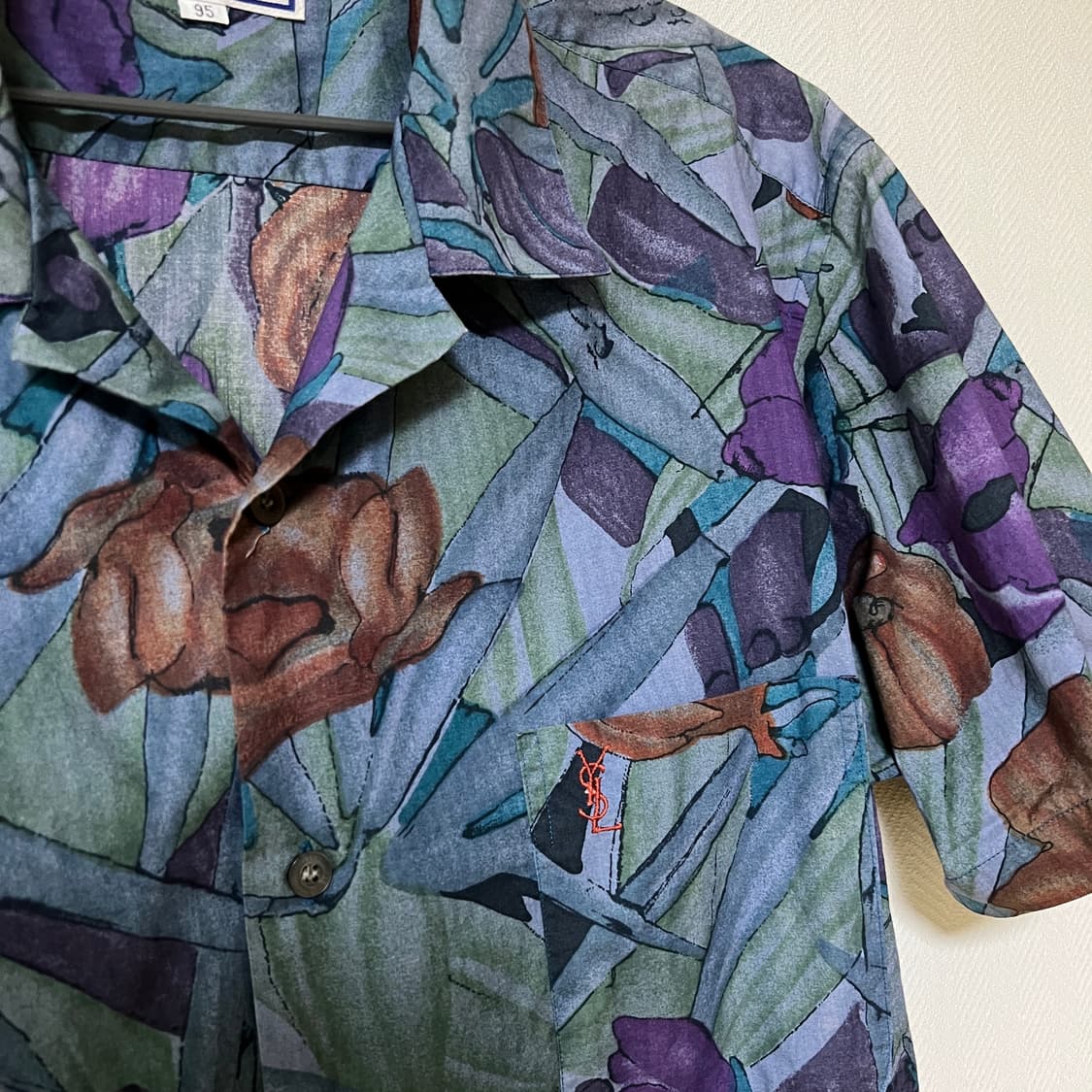 입생로랑 빈티지 반팔 셔츠 m 상품이미지2