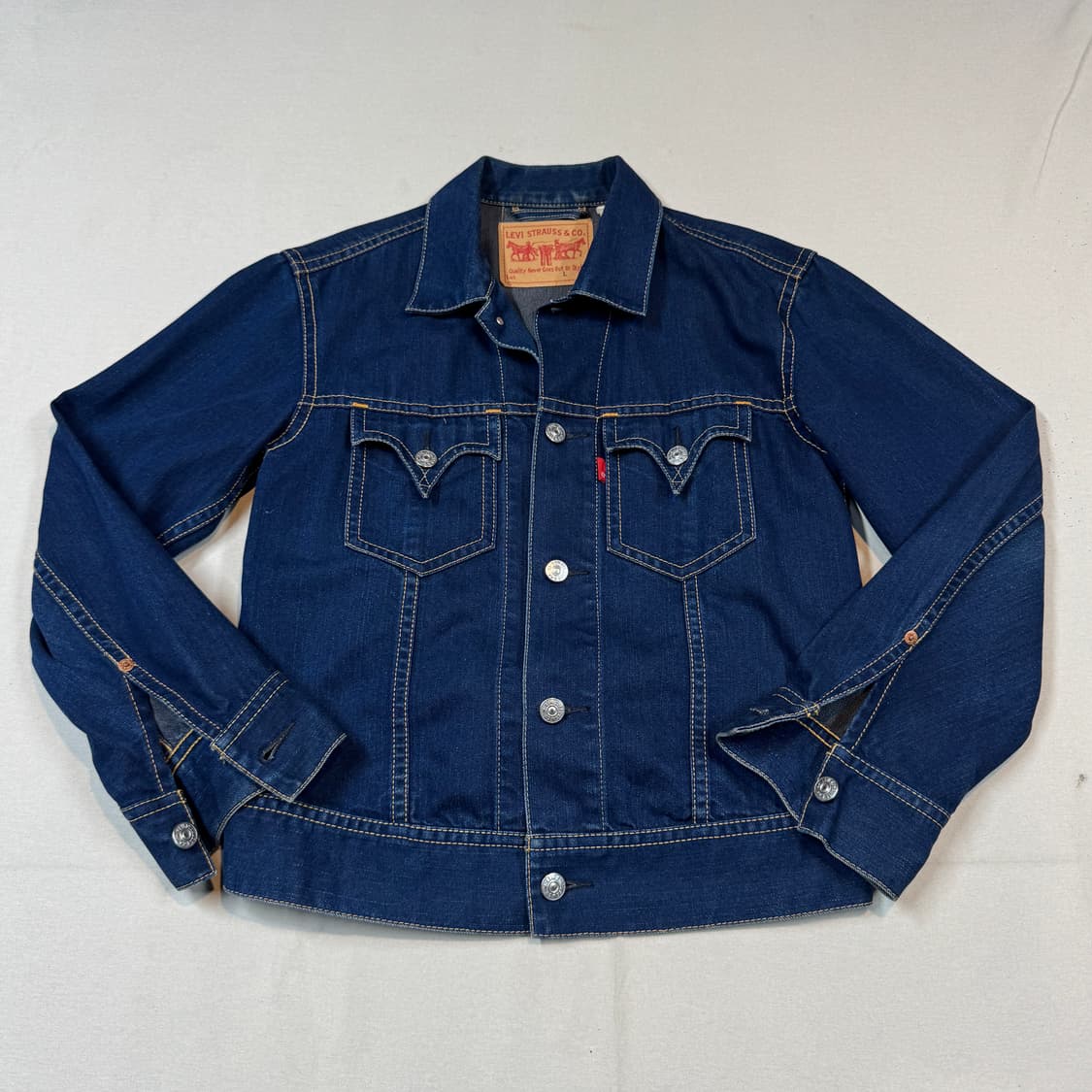 L) 리바이스 아이코닉 데님자켓 TYPE 1 데님 청자켓 W15 상품이미지1