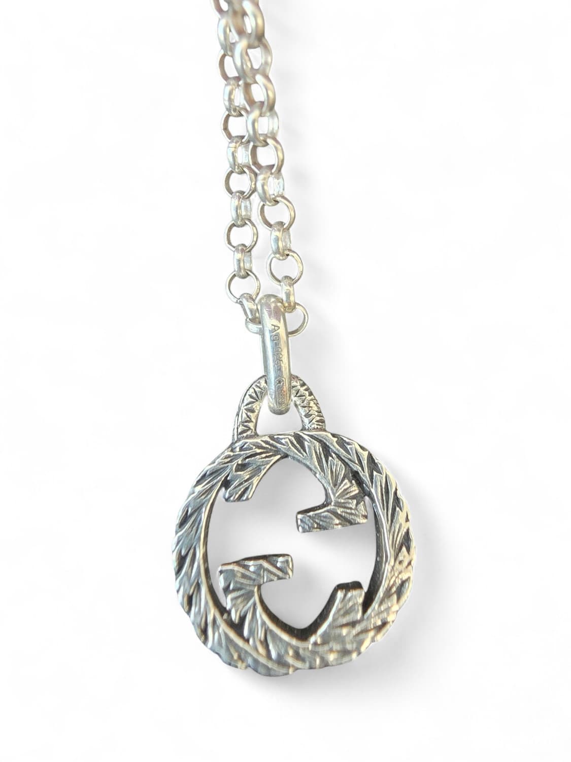 구찌 인터로킹 신형 목걸이 상품이미지2