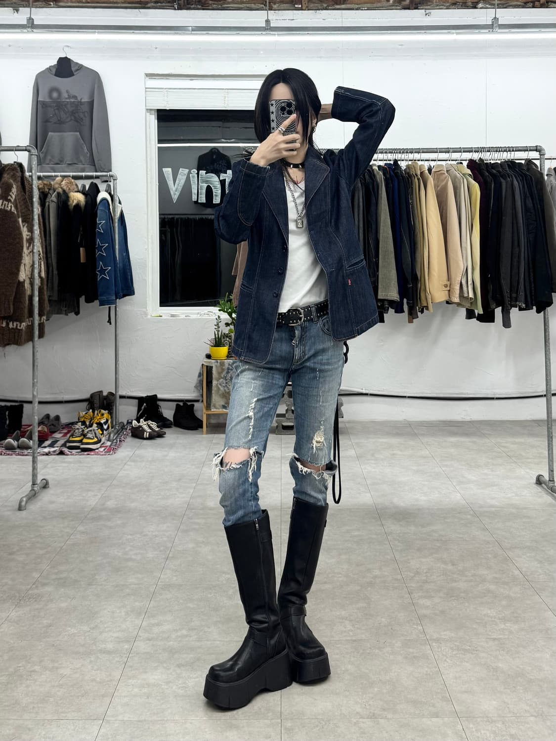 리바이스 데님 블레이저 자켓 상품이미지7