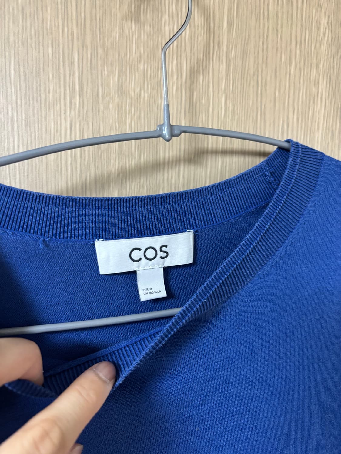 COS 슬림 니트 반팔 상품이미지2