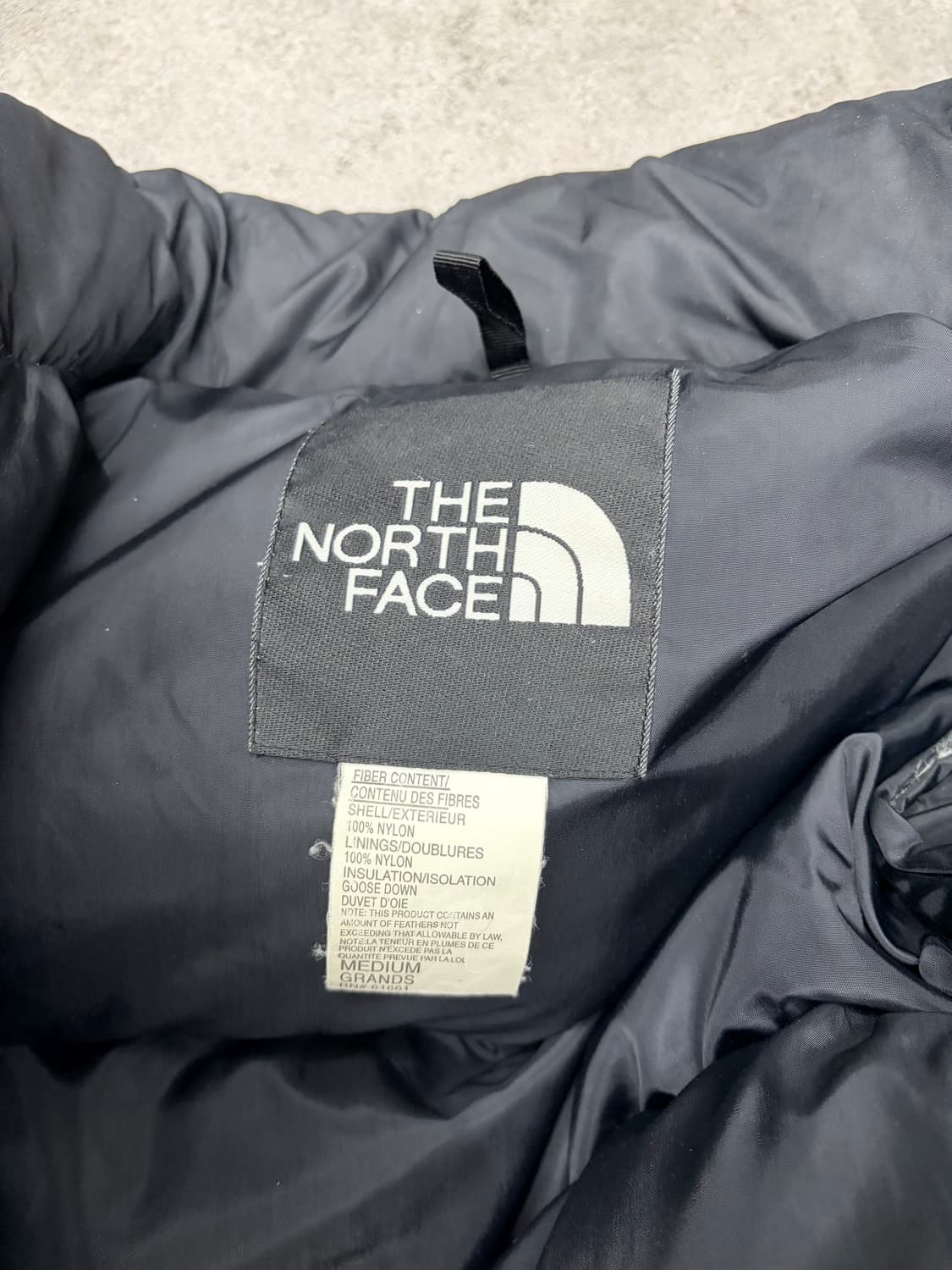 노스페이스 700 해외판 블랙 구형 눕시 구스패딩 상품이미지9