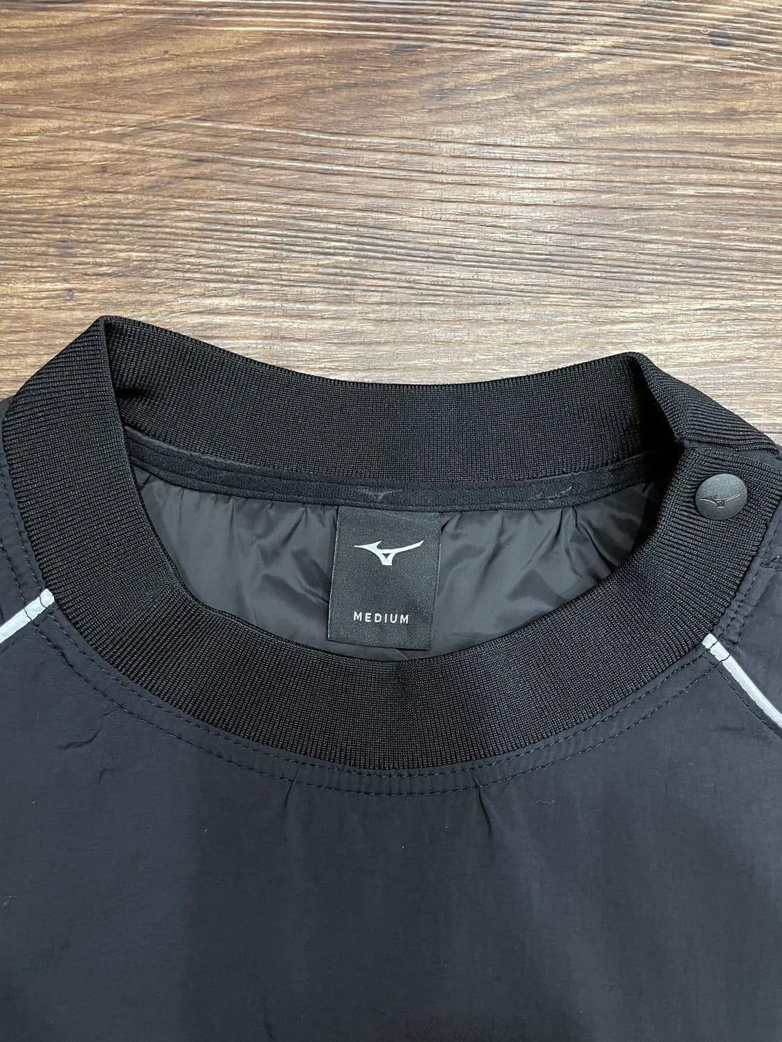 미즈노 MIZUNO 패딩 피스테 웜업 블랙 상품이미지7