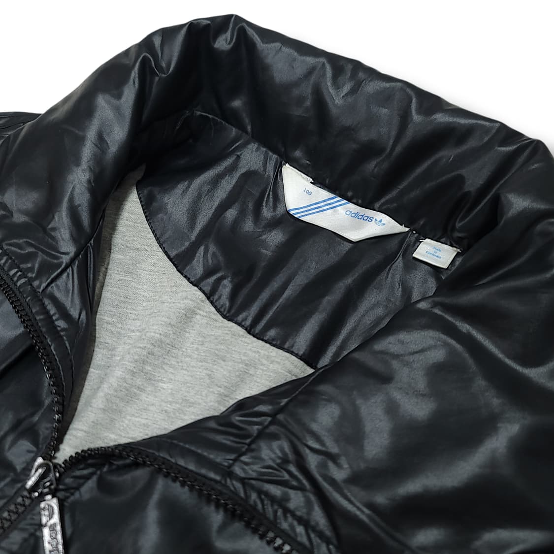 [100] 아디다스 파이어버드 올 블랙 유광 유틸리티 집업 자켓 상품이미지9