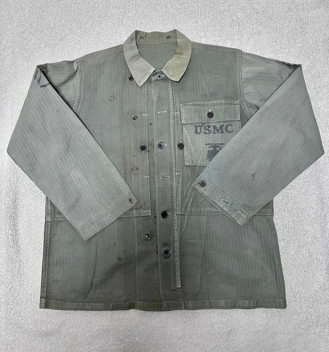 WW2 40s USMC P-44 HBT Jacket 상품이미지1