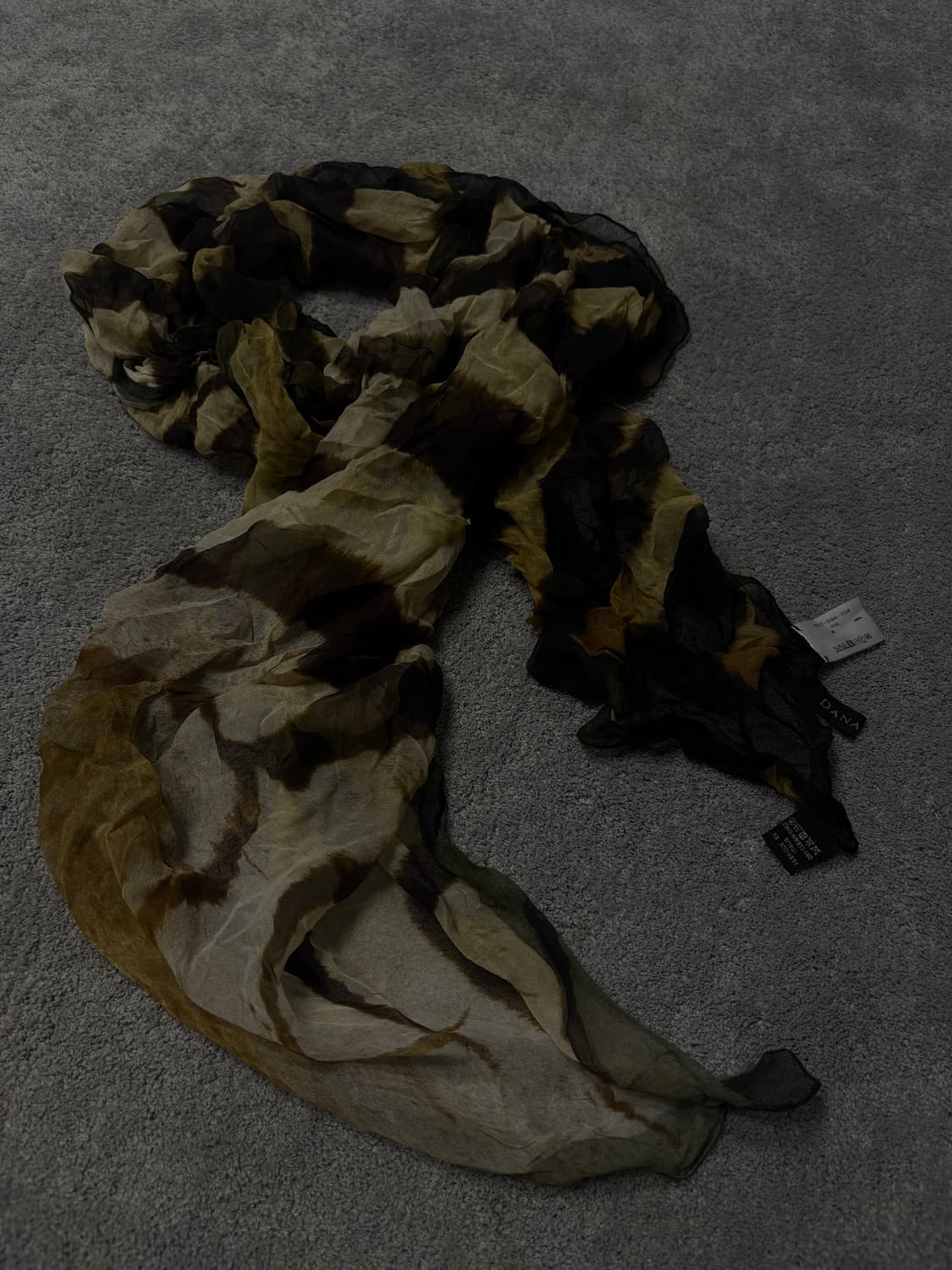 Vintage minimal grunge mood scarf 상품이미지2
