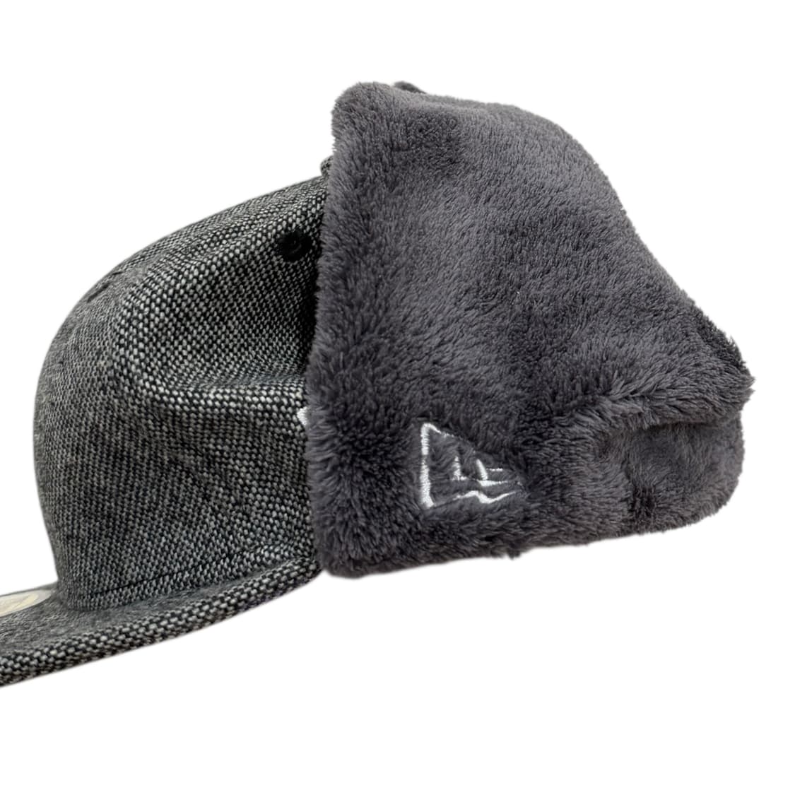 뉴에라 빈티지 보스턴 트루퍼햇 군밤 귀도리 스냅백 모자 그레이 714 상품이미지3