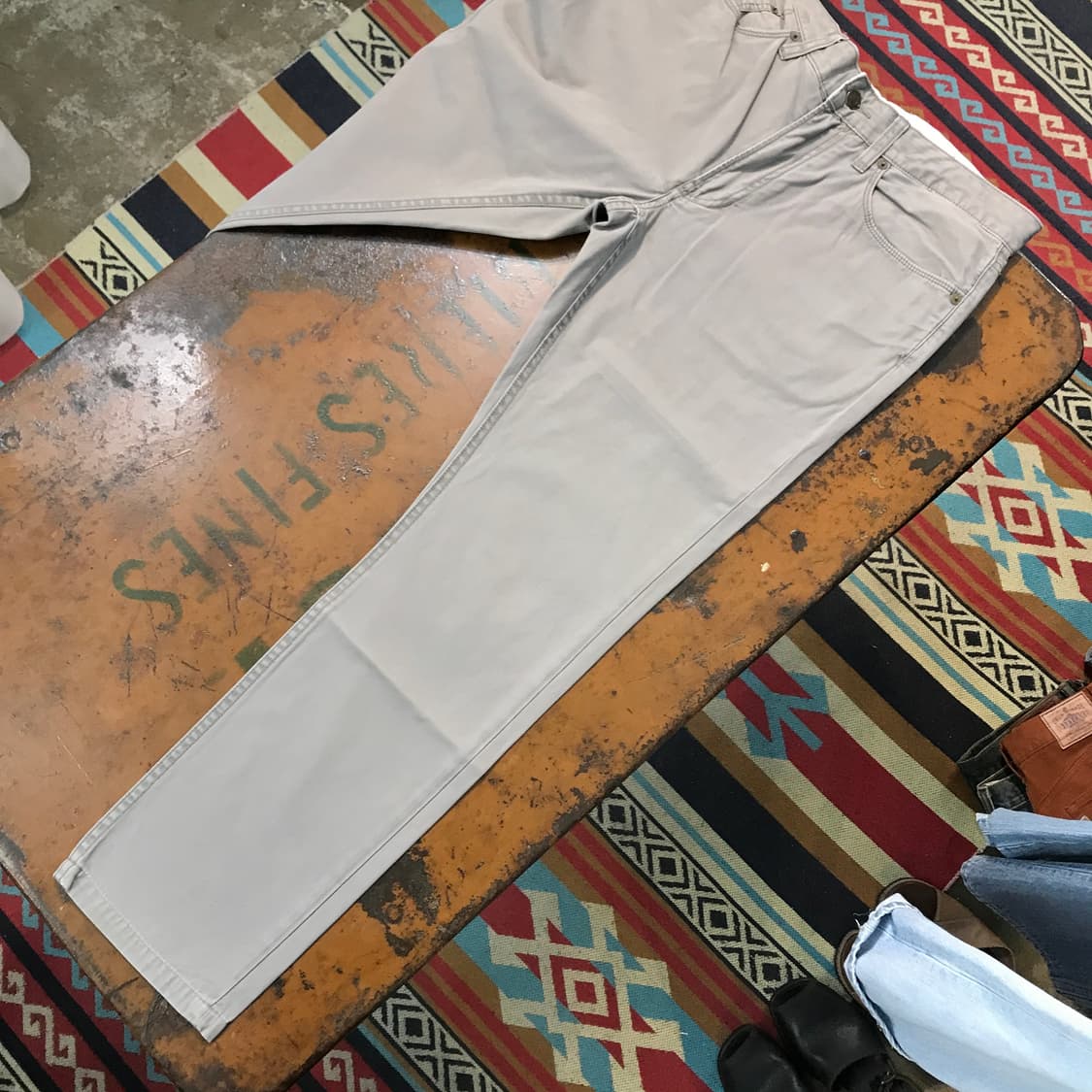 폴로랄프로렌 그레이 코튼 팬츠 허리 33 사이즈  상품이미지3