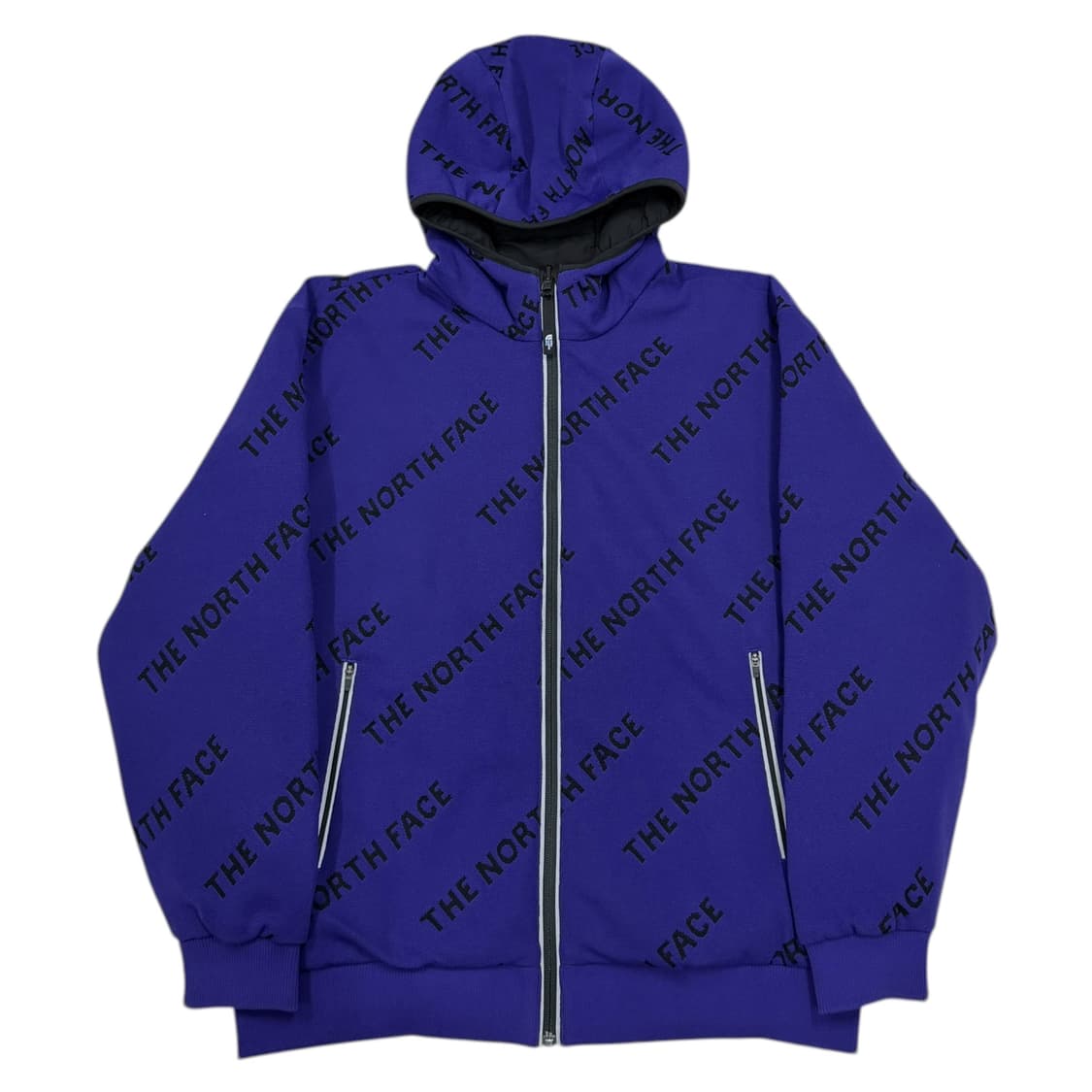 노스페이스 히트라인 리버서블 양면 경량패딩 자켓 블렉 퍼플 L 상품이미지3