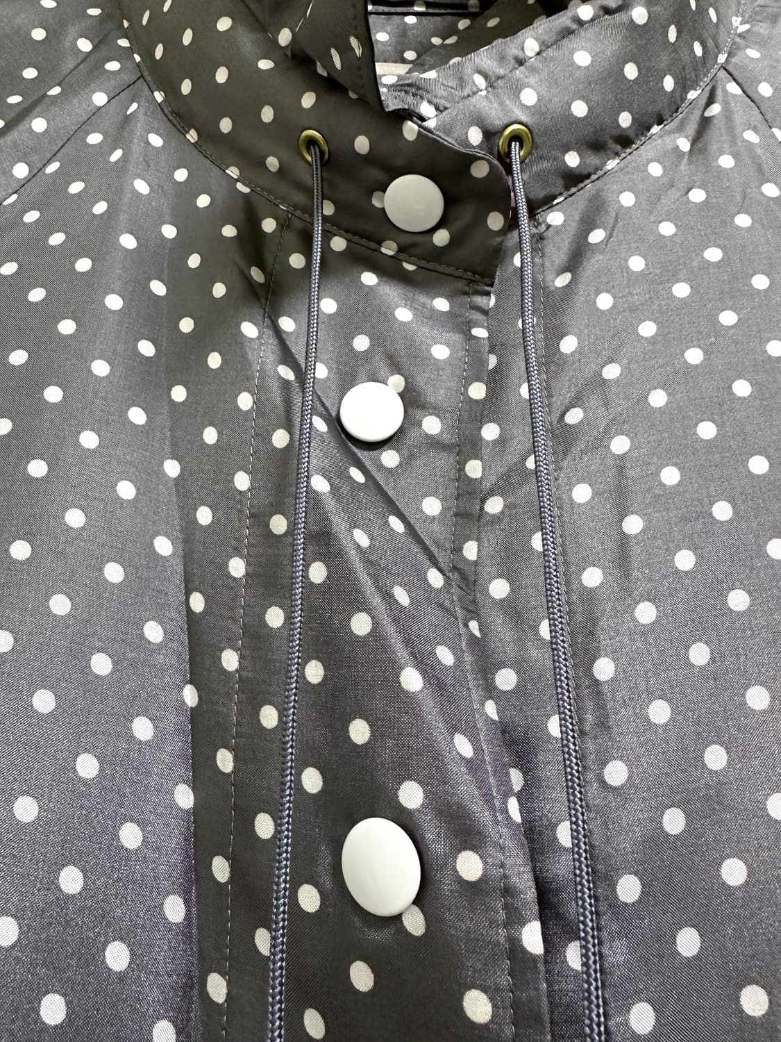 도트 빈티지 롱 자켓 상품이미지2