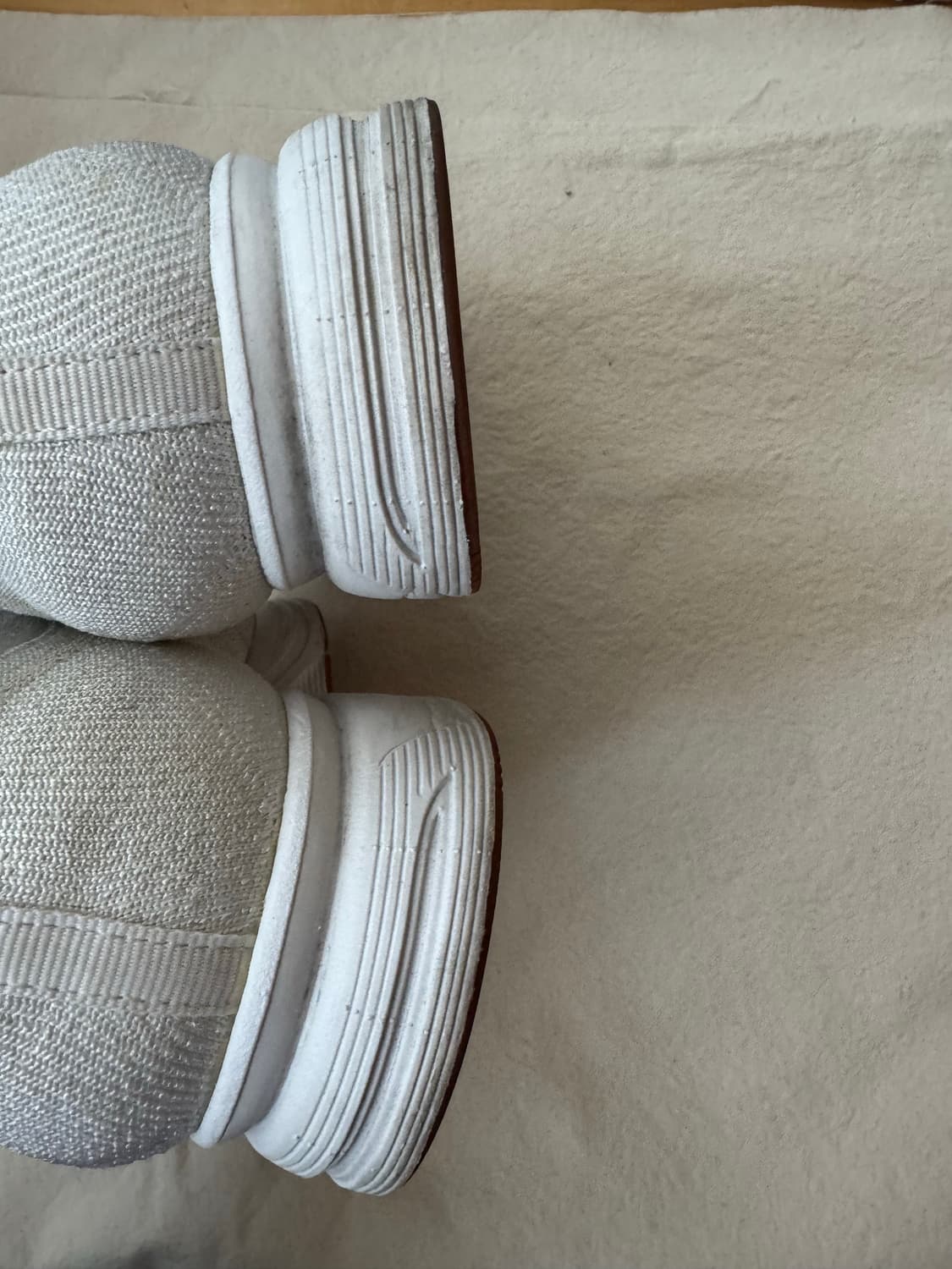 나이키 플라이니트 트레이너 흰색 275mm 상품이미지5