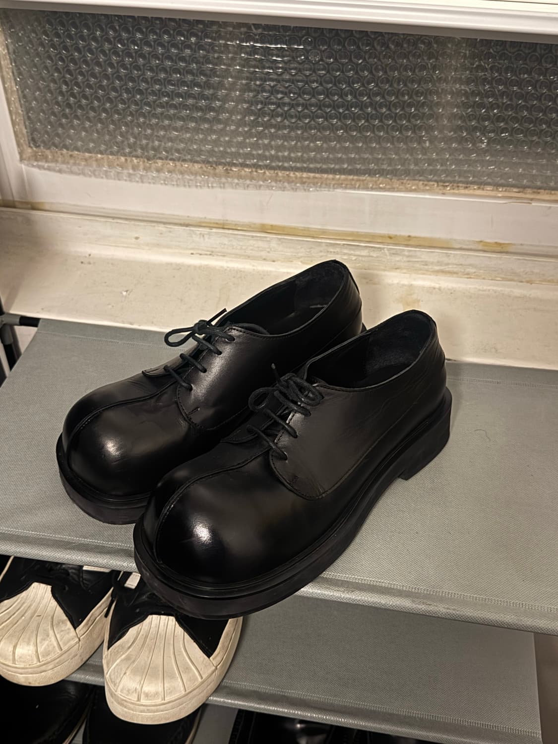 노아이디어 빅풋 더비 슈즈 Big Foot Derby Black (260 상품이미지1