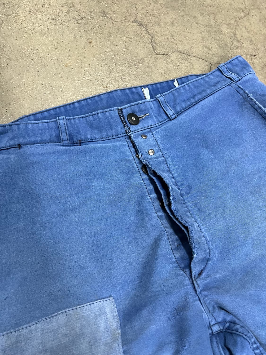OLD VINTAGE HARD FADED 프렌치몰스킨워크팬츠 상품이미지8