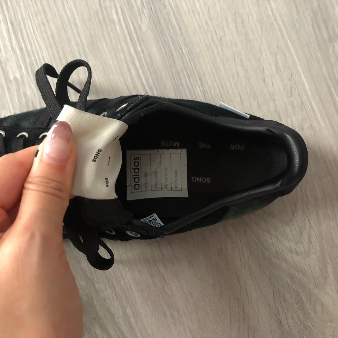 아디다스 x 송포더뮤트 슈퍼스타 블랙 us5 (jp230) 상품이미지7