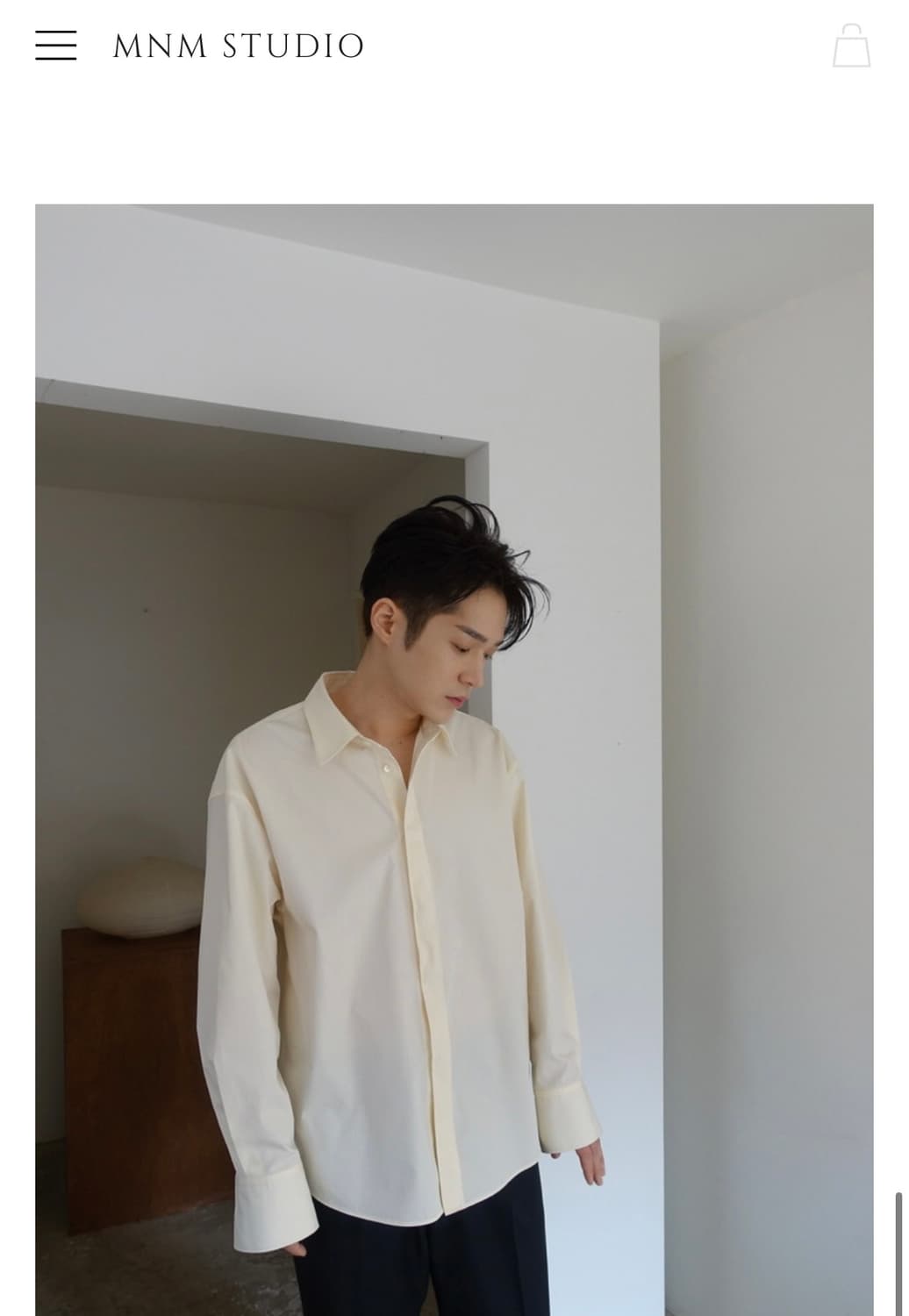 오운아워 MNM 김현우 셔츠 초판 상품이미지1