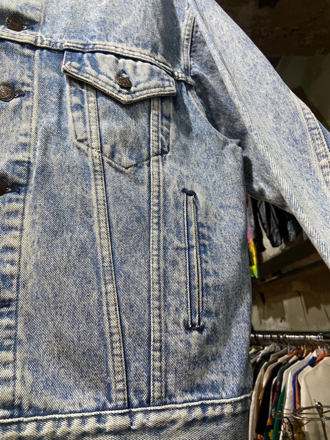 Levi's 리바이스 89년 데님 트러커 자켓 S(100size) 상품이미지3