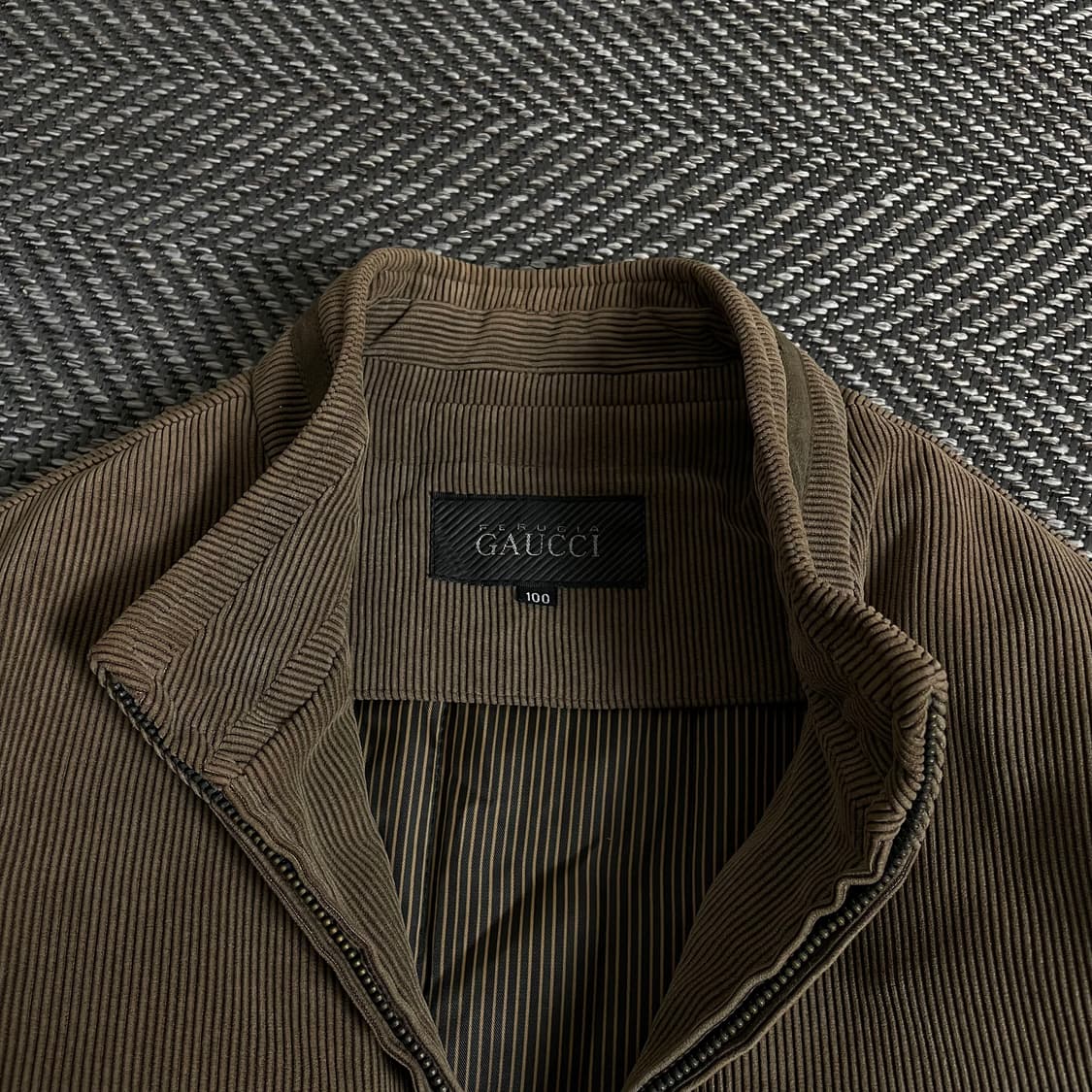 CAUCCI 브라운 코듀로이 해링턴 자켓 y 3370 상품이미지5