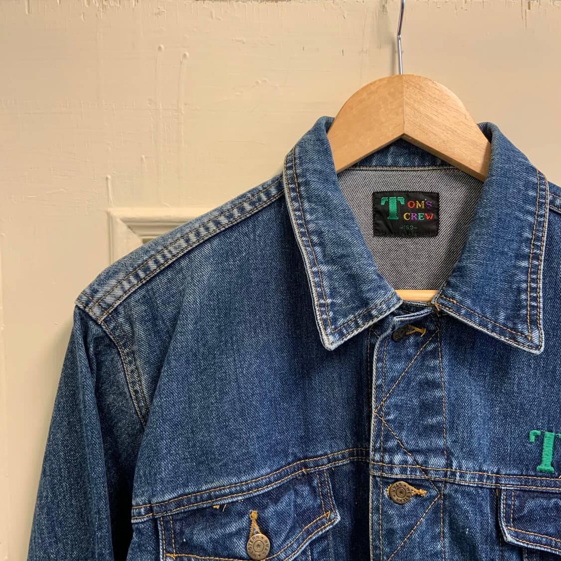 USA 빈티지 중청 트러커 상품이미지2